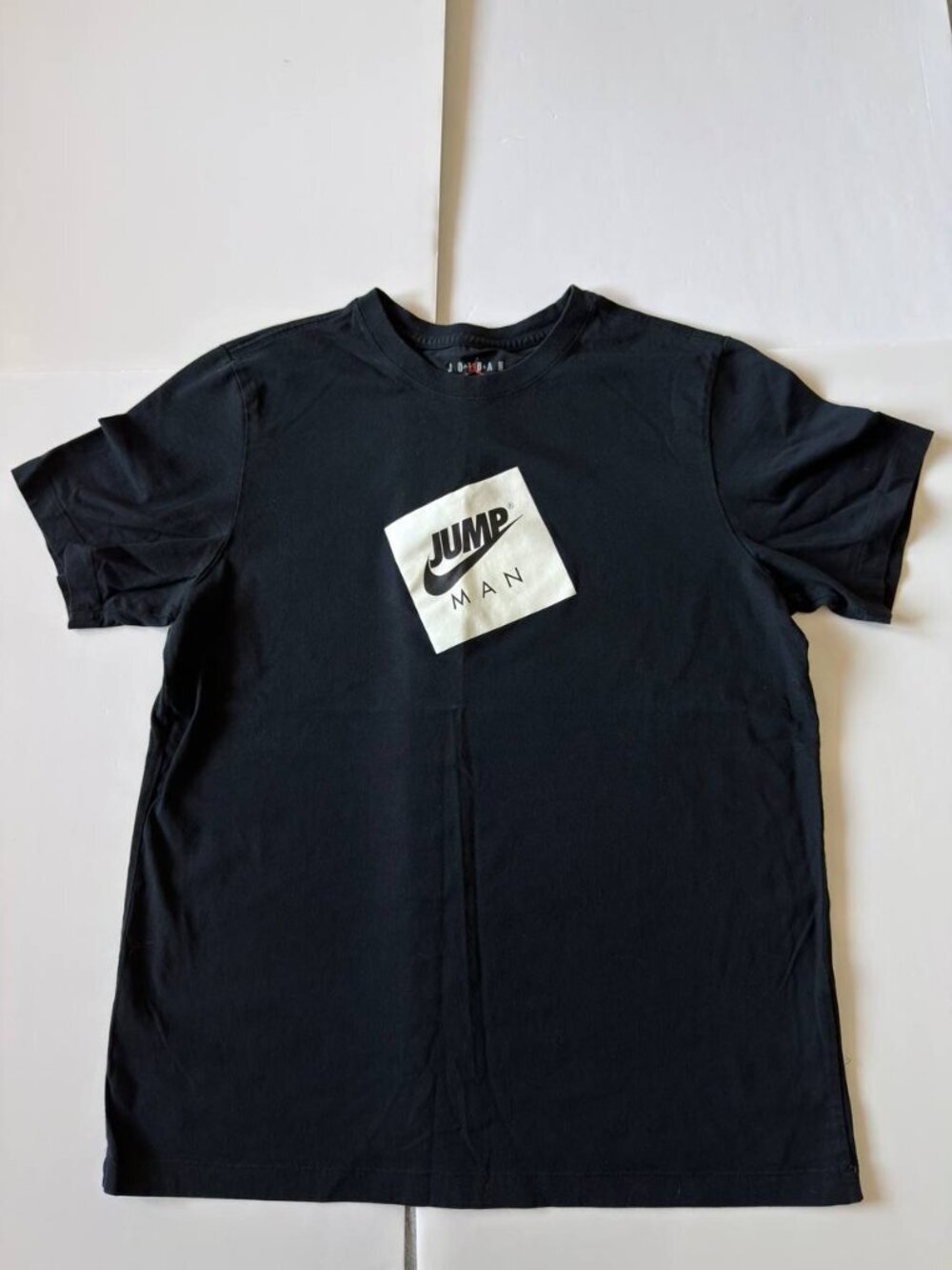 Jordan Men’s “Jump Man” Graphic T-Shirt – Black – Size L